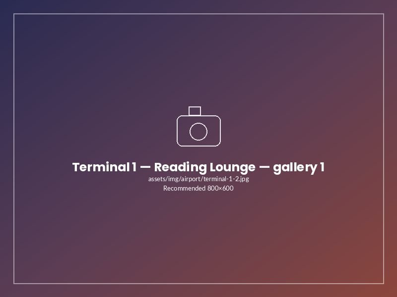 Terminal 1 — Reading Lounge — photo 1