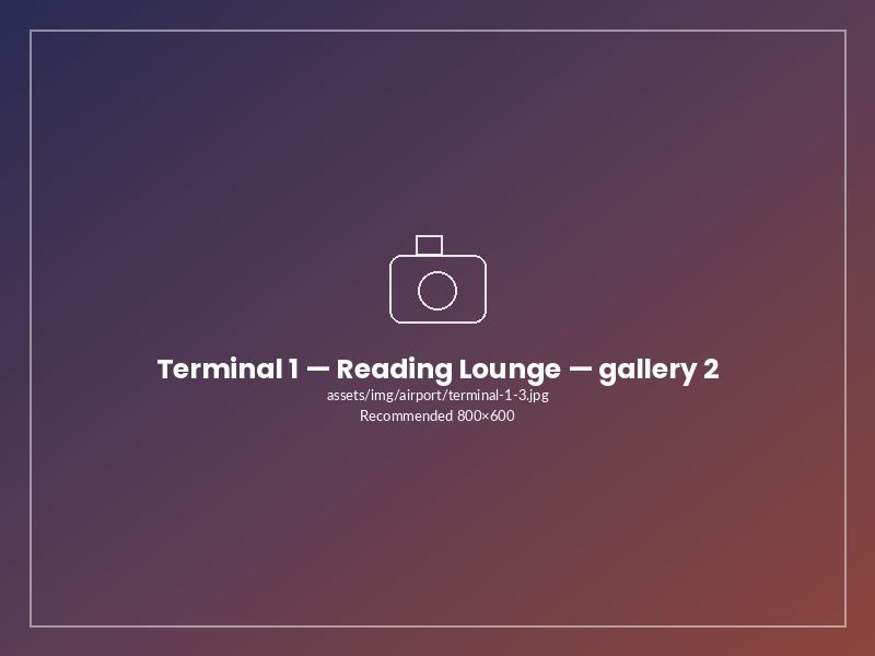 Terminal 1 — Reading Lounge — photo 2