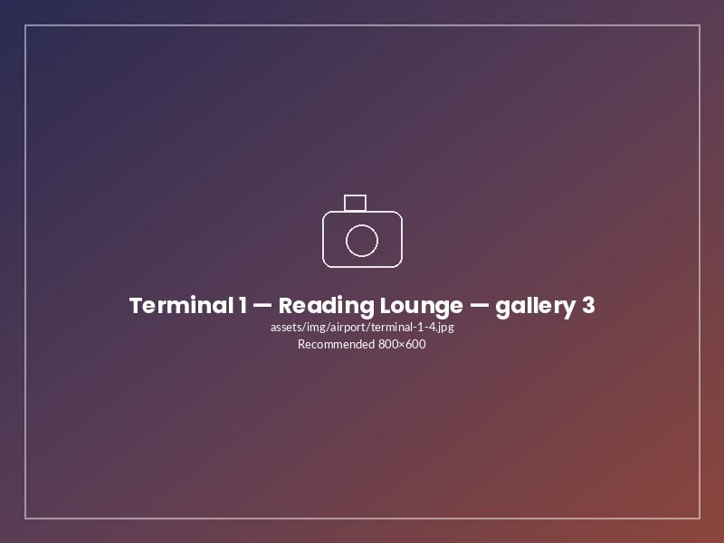 Terminal 1 — Reading Lounge — photo 3