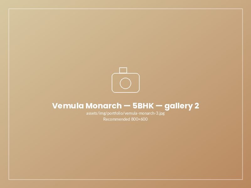 Vemula Monarch — 5BHK — photo 2